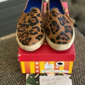 Jeffrey Campbell Leopard Espadrilles - Size 9